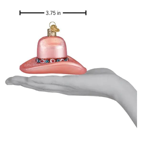 Cowgirl Hat Ornament - Nifty Decor & More