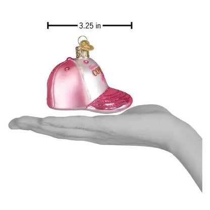 Cowgirl Trucker Cap Ornament - Nifty Decor & More