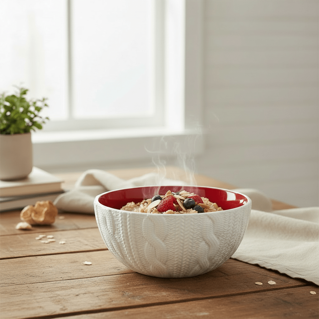 Cream Sweater Bowl - Nifty Decor & More