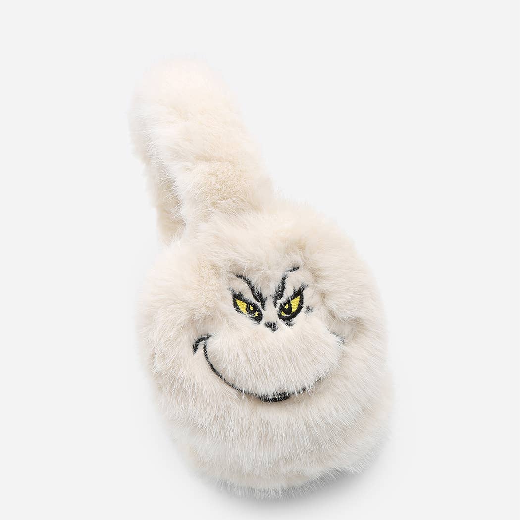 CREATURE Faux Fur Embroidered Earmuffs - Nifty Decor & More