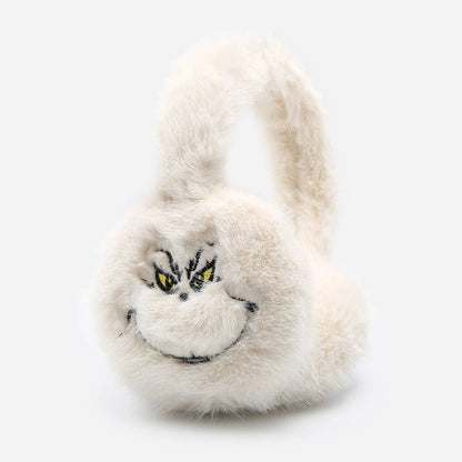 CREATURE Faux Fur Embroidered Earmuffs - Nifty Decor & More