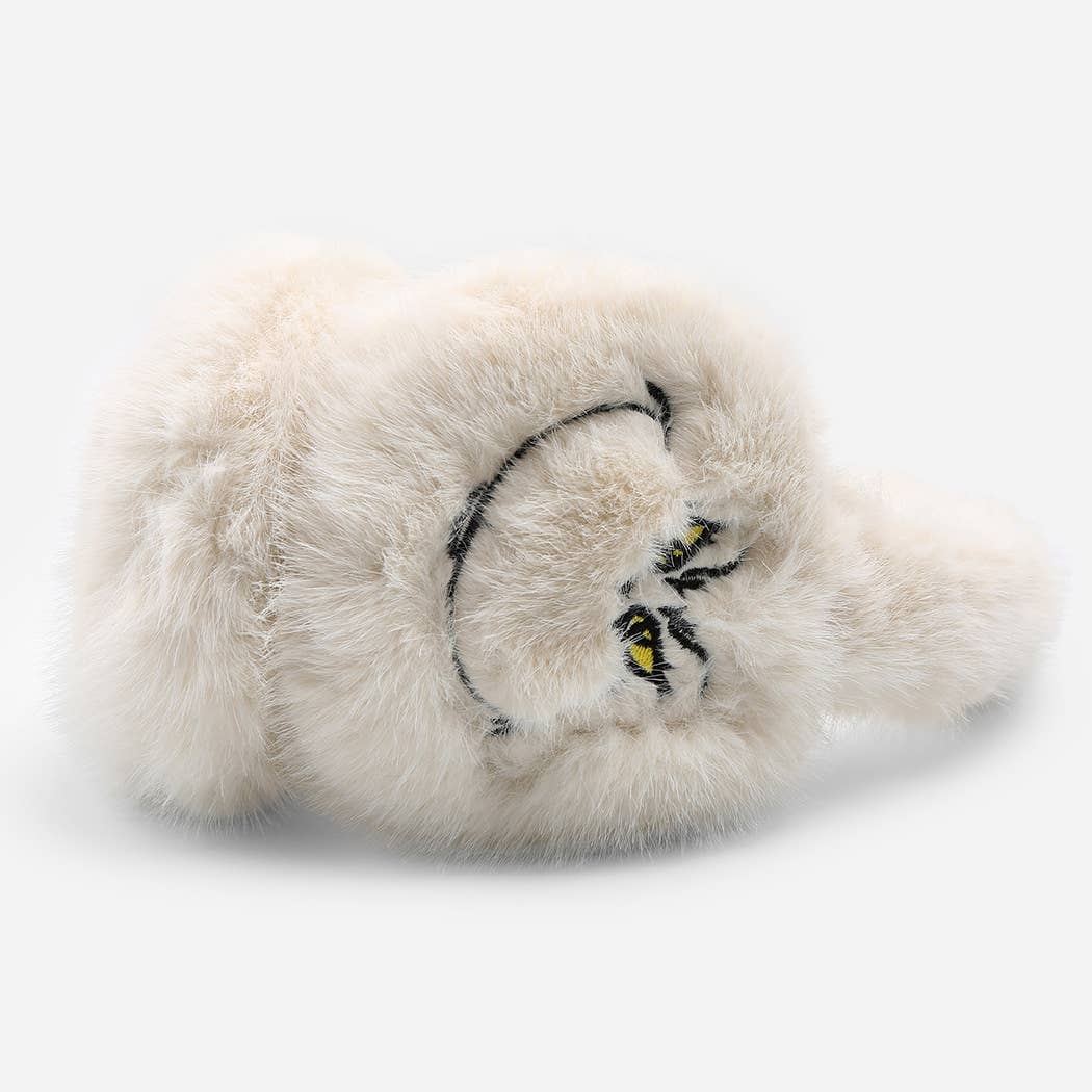 CREATURE Faux Fur Embroidered Earmuffs - Nifty Decor & More