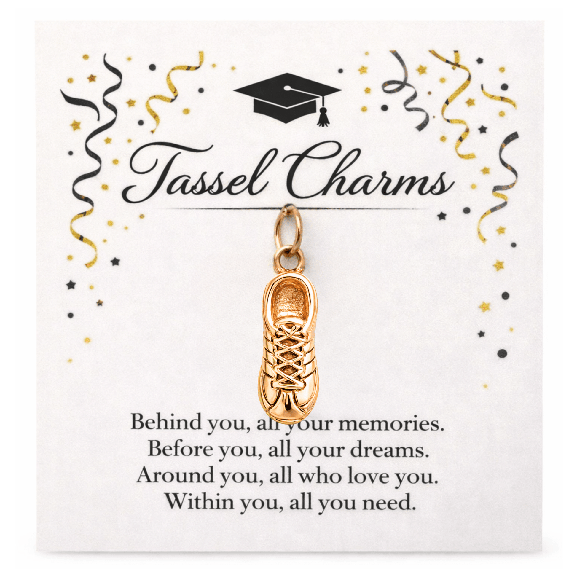 Cross Country Graduation Tassel Charm - Nifty Decor & More