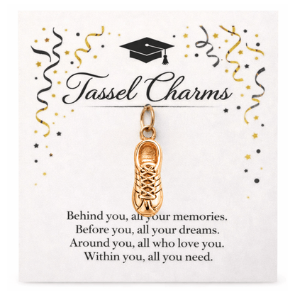 Cross Country Graduation Tassel Charm - Nifty Decor & More