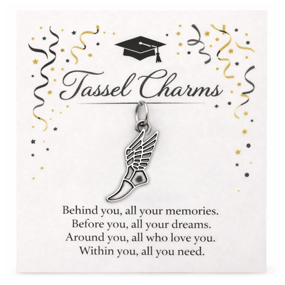 Cross Country Graduation Tassel Charm - Nifty Decor & More