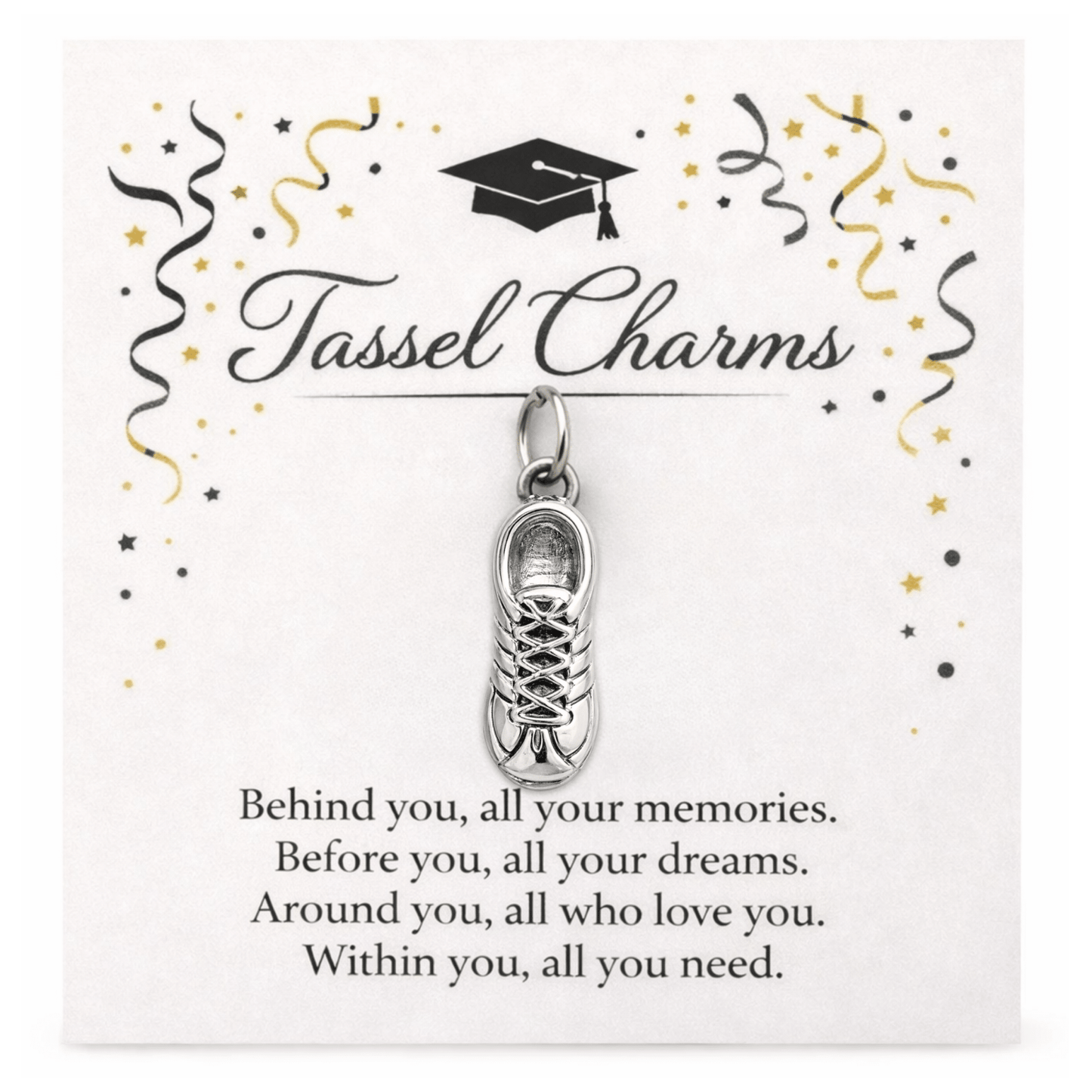 Cross Country Graduation Tassel Charm - Nifty Decor & More