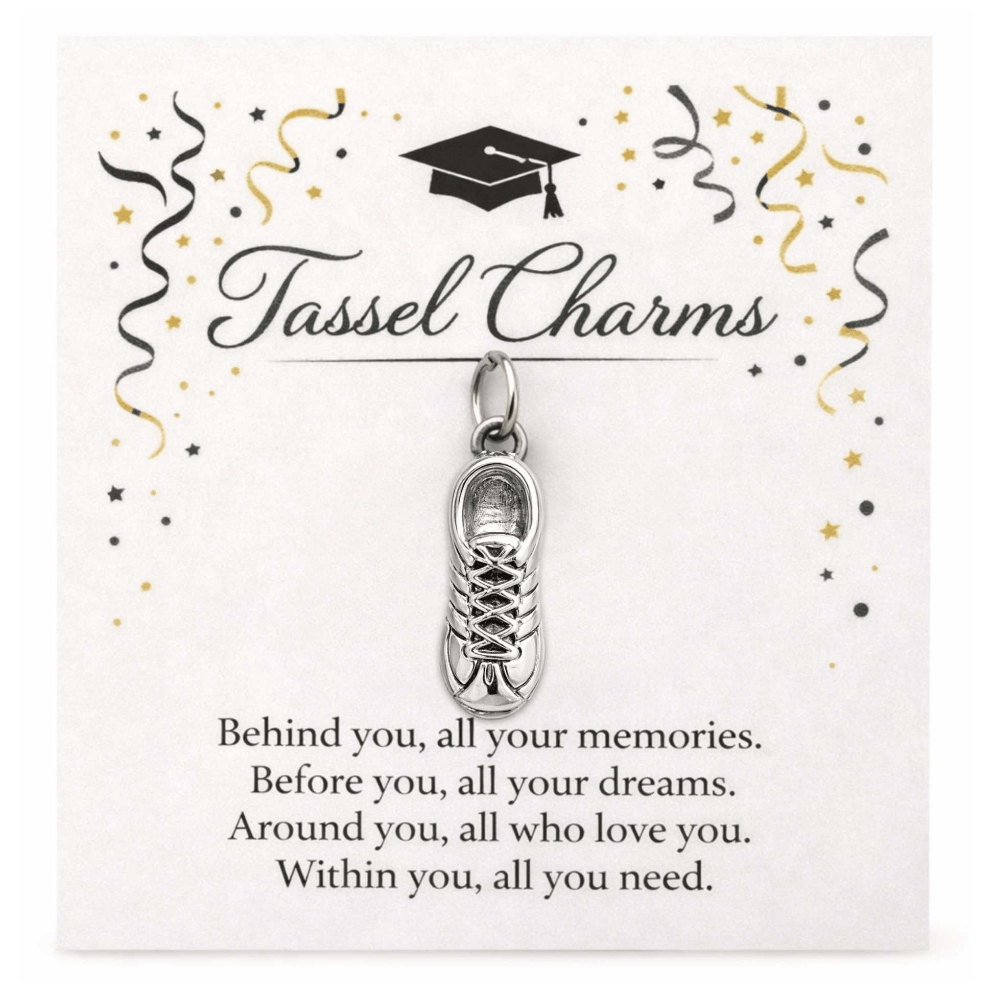 Cross Country Graduation Tassel Charm - Nifty Decor & More