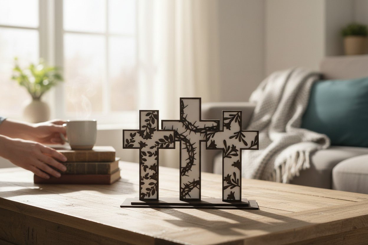 Crown of Thorns Christian Shelf Sitter - Nifty Decor & More