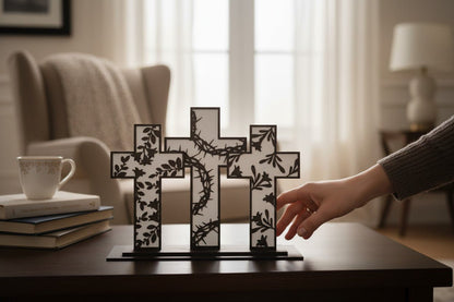 Crown of Thorns Christian Shelf Sitter - Nifty Decor & More