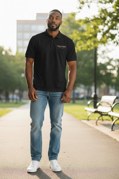 Custom embroidered - Gildan Ultra Cotton 6.5 oz. Pique Polo - Nifty Decor & More