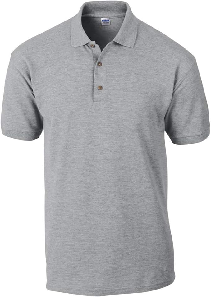 Custom embroidered - Gildan Ultra Cotton 6.5 oz. Pique Polo - Nifty Decor & More