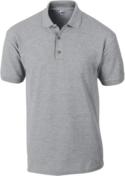 Custom embroidered - Gildan Ultra Cotton 6.5 oz. Pique Polo - Nifty Decor & More