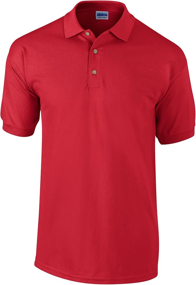 Custom embroidered - Gildan Ultra Cotton 6.5 oz. Pique Polo - Nifty Decor & More