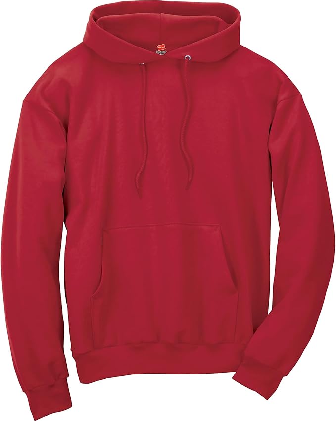 Custom embroidered - Hanes Men's EcoSmart Hoodie, Midweight Fleece, Pullover Hooded Sweatshirt - Nifty Decor & More