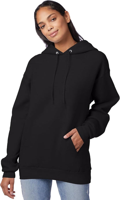 Custom embroidered - Hanes Men's EcoSmart Hoodie, Midweight Fleece, Pullover Hooded Sweatshirt - Nifty Decor & More