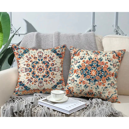 Custom Embroidered Monogram Throw Pillow (18x18) - Personalized Luxury Accent Pillow for Weddings, Dorms, & Home Decor - Nifty Decor & More