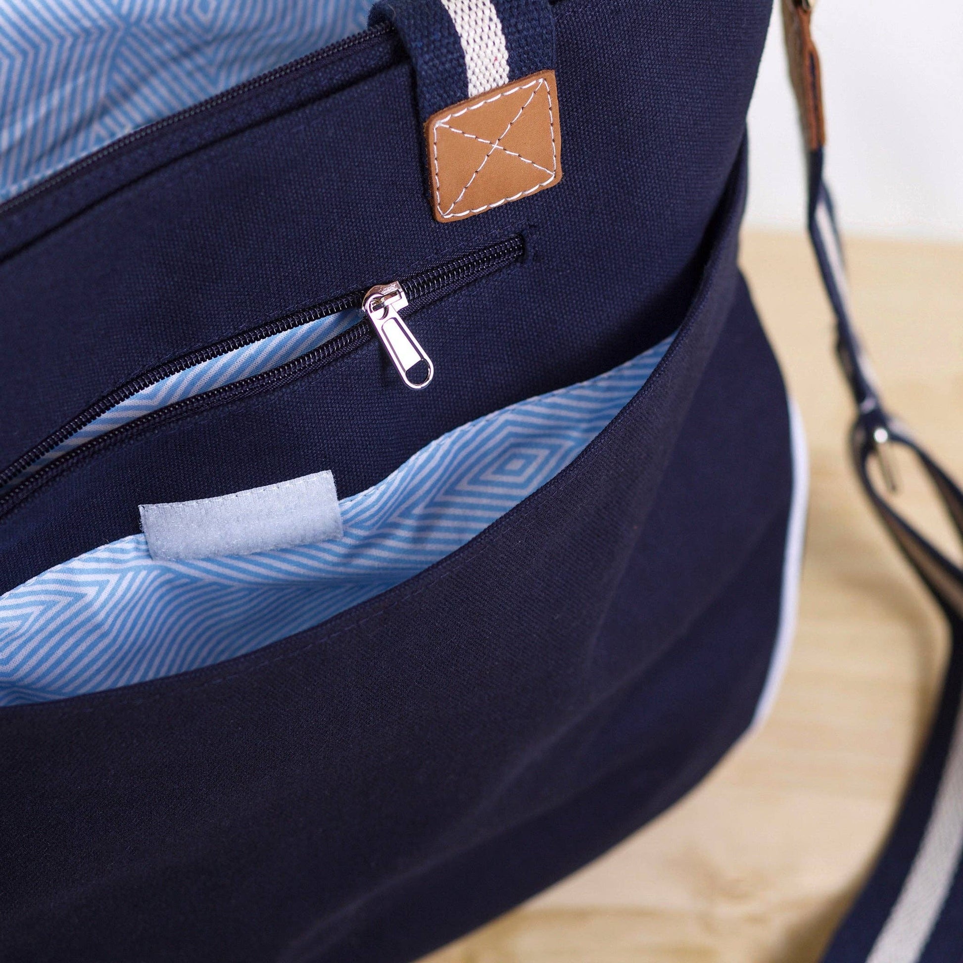 Custom Embroidered Pickleball Bag | Premium Canvas & Leather - Nifty Decor & More