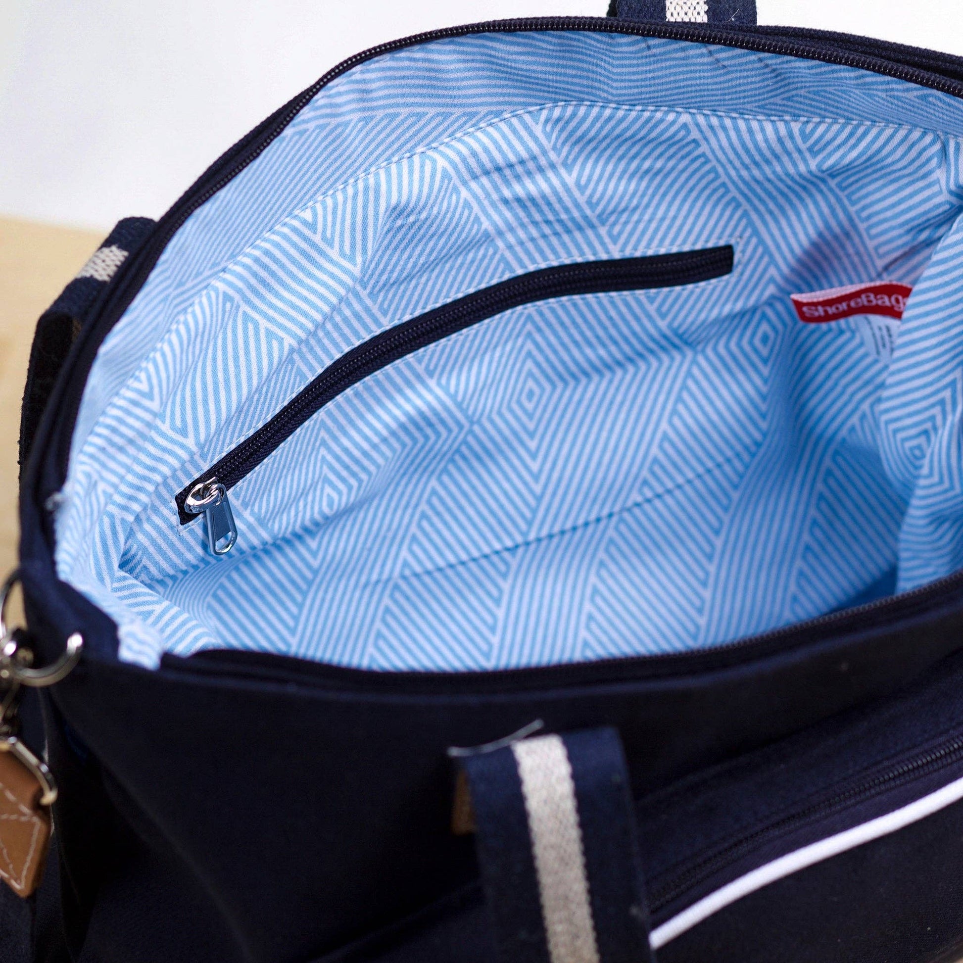 Custom Embroidered Pickleball Bag | Premium Canvas & Leather - Nifty Decor & More