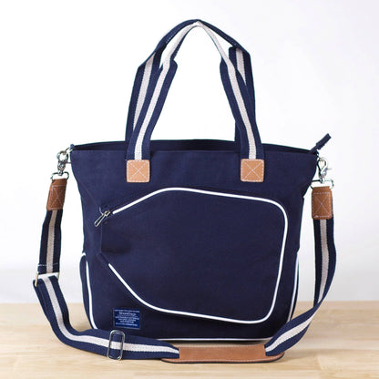 Custom Embroidered Pickleball Bag | Premium Canvas & Leather - Nifty Decor & More