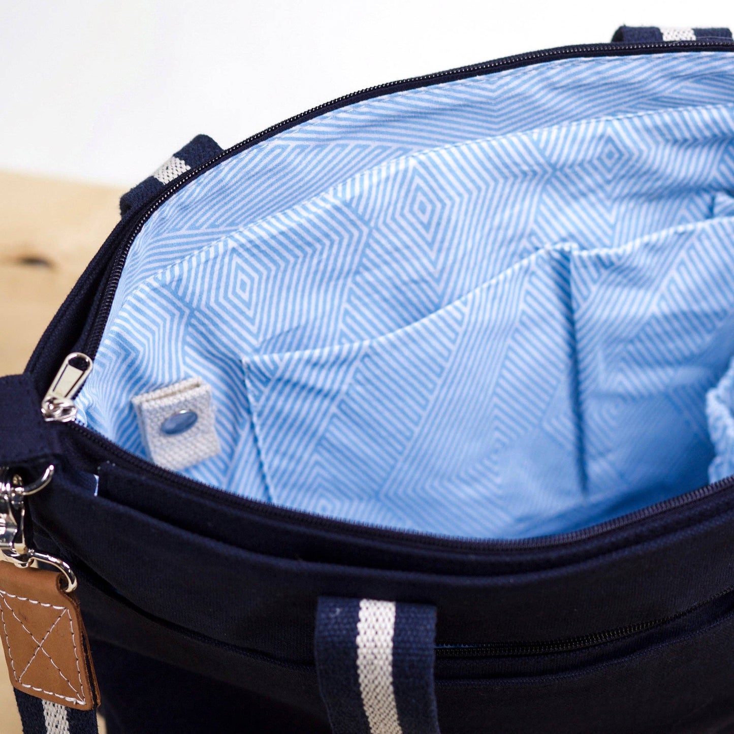 Custom Embroidered Pickleball Bag | Premium Canvas & Leather - Nifty Decor & More