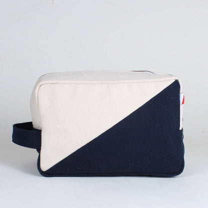 Customizable Canvas Toiletry Dopp Kit | Contemporary Travel Accessories - Nifty Decor & More