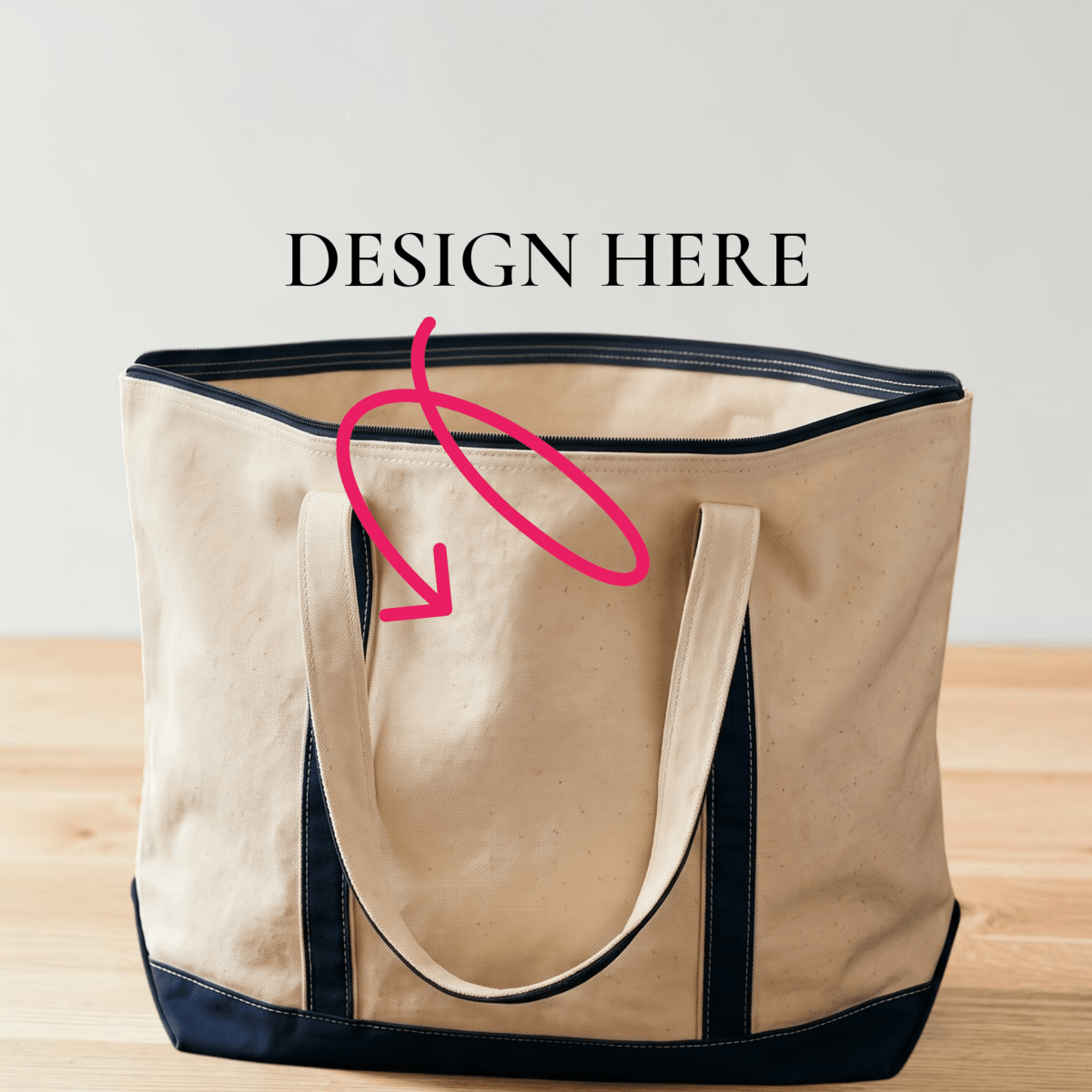 Customized Embroidered Patriotic Tote Bag - Nifty Decor & More
