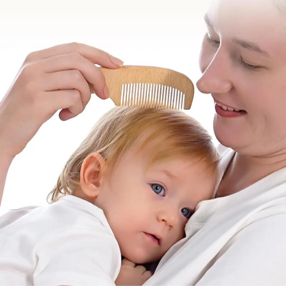 Personalized-Engraved Baby’s 1st Hair Brush & Comb - 4 piece set