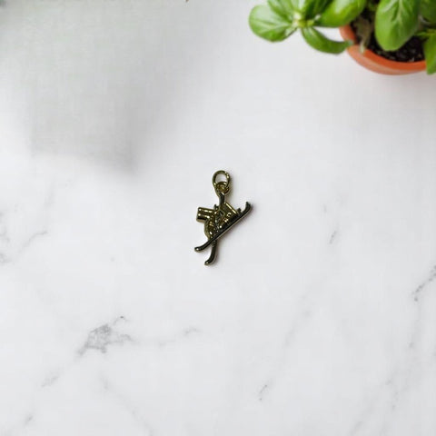 Sports Charms Galore, Stylish Add-Ons for Bracelets or Necklaces, Perfect Gifts for Athletes & Fans Sports Charms Hit The Slopes