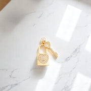 Lock Charm, Chic Charm, Upgrade Your Bracelet or Necklace, Killer Gift for Accessory Queens Lock charm Lock & Key