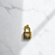 Lock Charm, Chic Charm, Upgrade Your Bracelet or Necklace, Killer Gift for Accessory Queens Lock charm Mini Heart