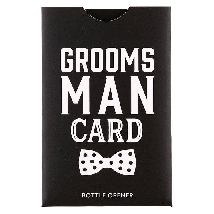 Groomsman - Bottle Opener Groom