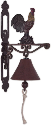 Rooster Bell, Chic Farmhouse Decor, Rustic Country Charm, Wall Accent, Farmhouse Gift