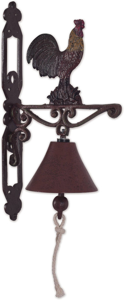 Rooster Bell, Chic Farmhouse Decor, Rustic Country Charm, Wall Accent, Farmhouse Gift
