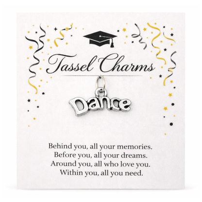 Dance Graduation Tassel Charm - Nifty Decor & More