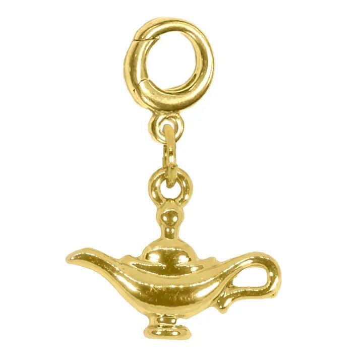 Dangle Charm - 14K Yellow Gold - Plated - Nifty Decor & More