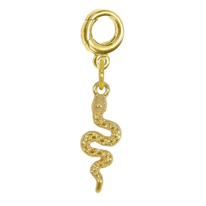 Dangle Charm - 14K Yellow Gold - Plated - Nifty Decor & More