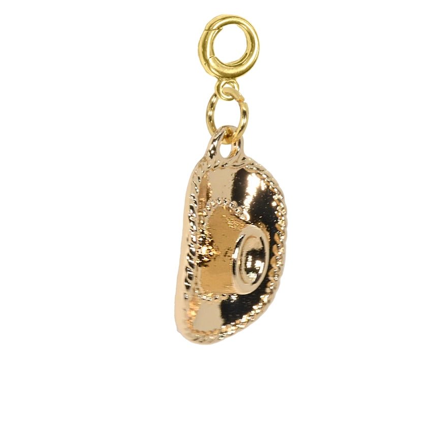 Dangle Charm - 14K Yellow Gold - Plated - Nifty Decor & More