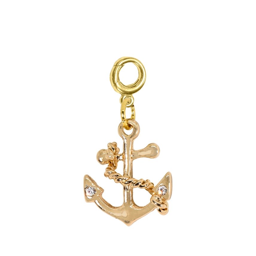 Dangle Charm - 14K Yellow Gold - Plated - Nifty Decor & More