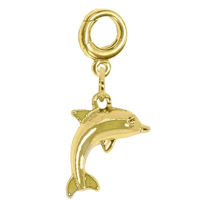 Dangle Charm - 14K Yellow Gold - Plated - Nifty Decor & More