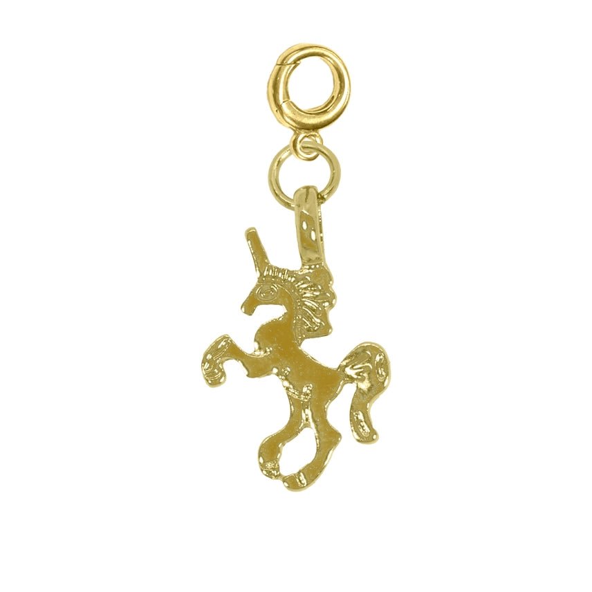 Dangle Charm - 14K Yellow Gold - Plated - Nifty Decor & More