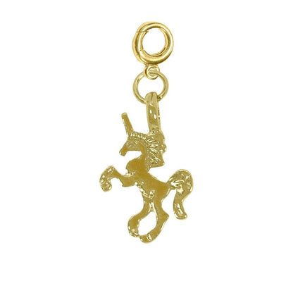 Dangle Charm - 14K Yellow Gold - Plated - Nifty Decor & More