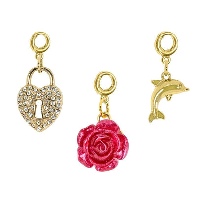 Dangle Charm - 14K Yellow Gold - Plated - Nifty Decor & More