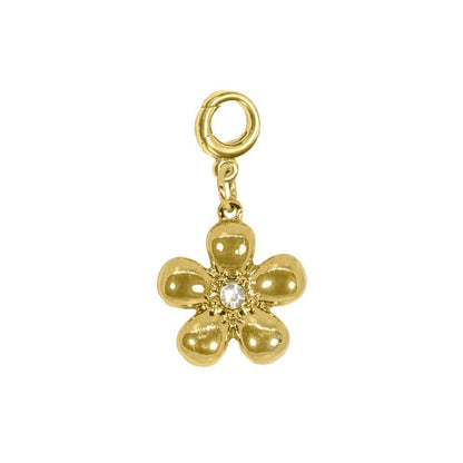 Dangle Charm - 14K Yellow Gold - Plated - Nifty Decor & More