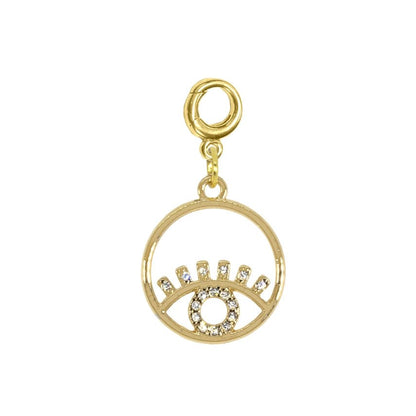 Dangle Charm - 14K Yellow Gold - Plated - Nifty Decor & More