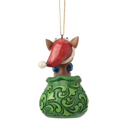 Dated 2026 Rudolph in Bag H/O - Nifty Decor & More