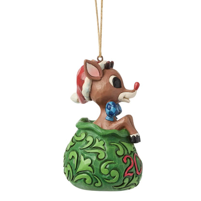 Dated 2026 Rudolph in Bag H/O - Nifty Decor & More
