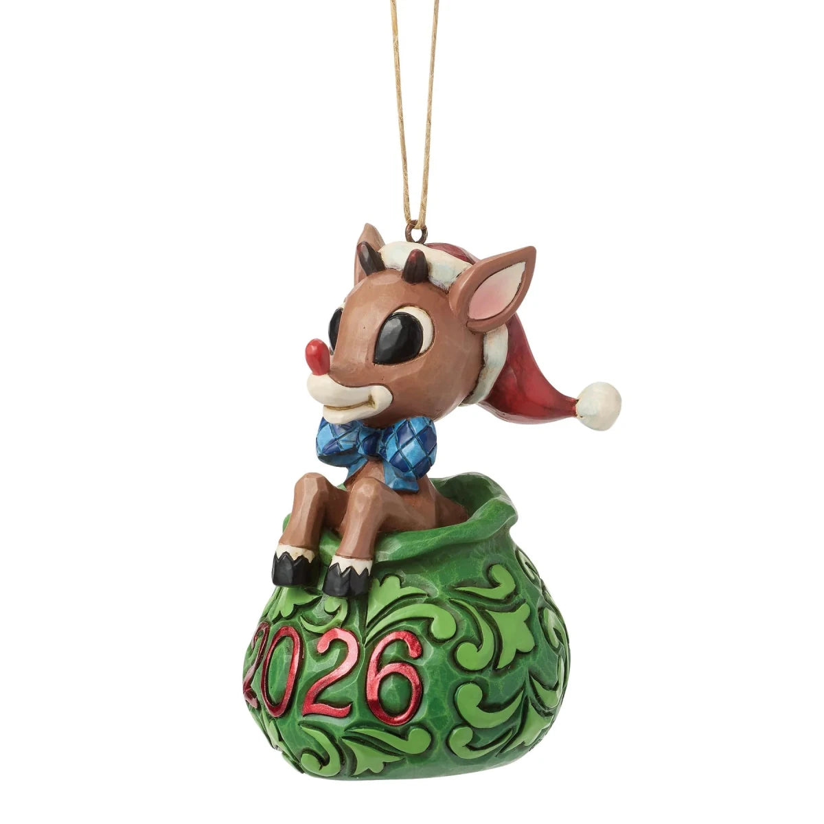Dated 2026 Rudolph in Bag H/O - Nifty Decor & More