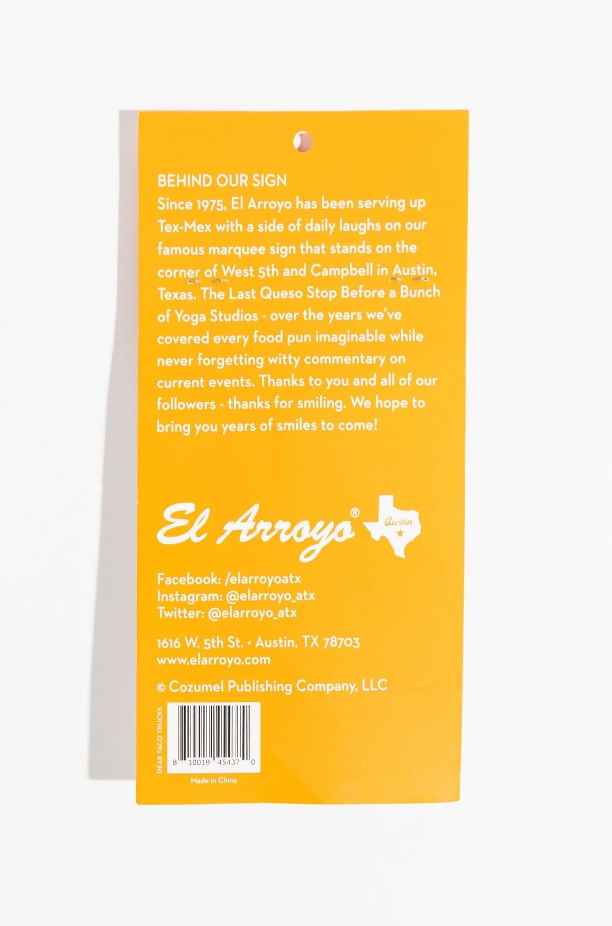 Dear Taco Trucks - Marquee Car Freshener (2 Pack) - Nifty Decor & More