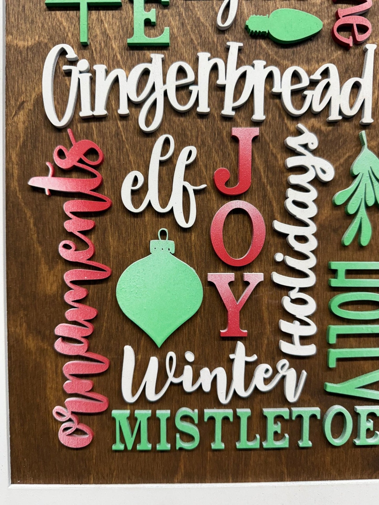 December Magic Wooden Sign - Nifty Decor & More