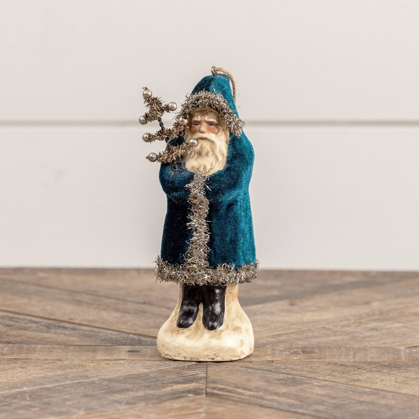 DEEP OCEAN VELVET BELSNICKLE ORNAMENT - Nifty Decor & More